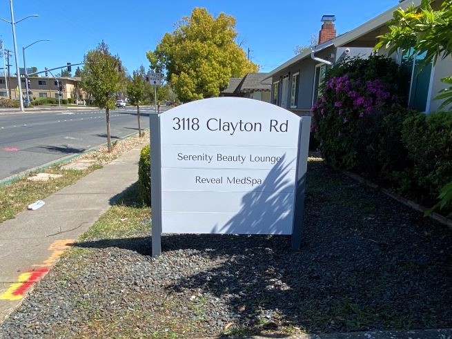 Exterior custom building signs